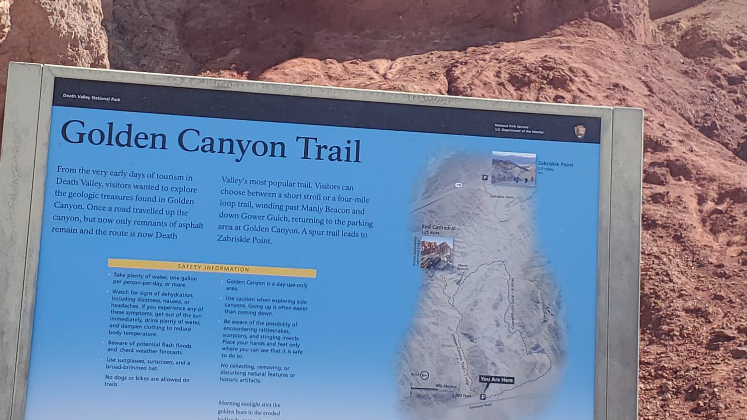 Golden Canyon