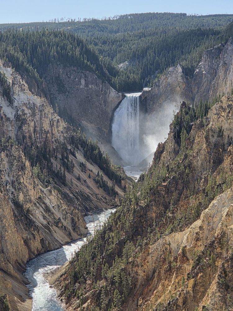Canyon South Rim Falls Hike